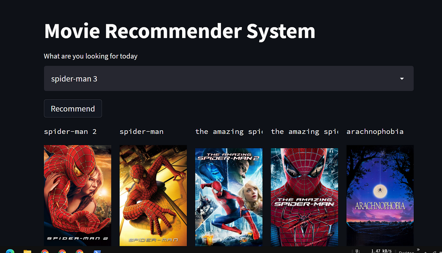 movie recommendation System